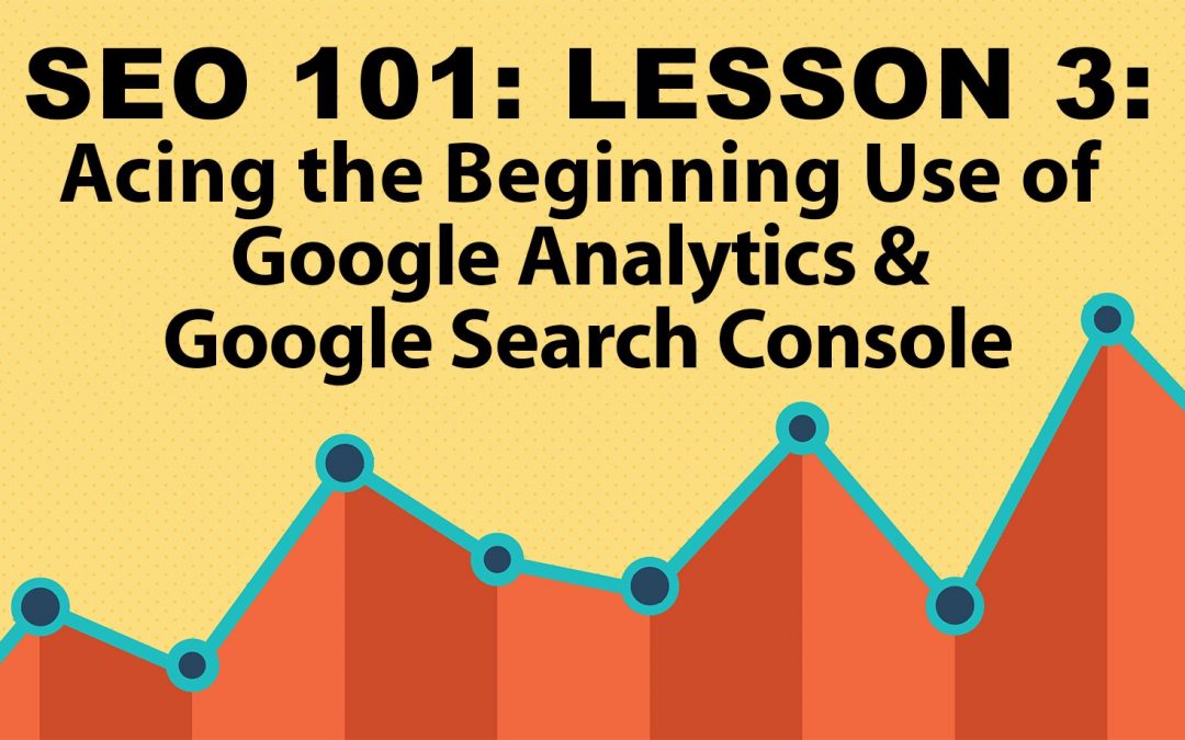 Lsn 3: SEO 101—Google Analytics Tutorials